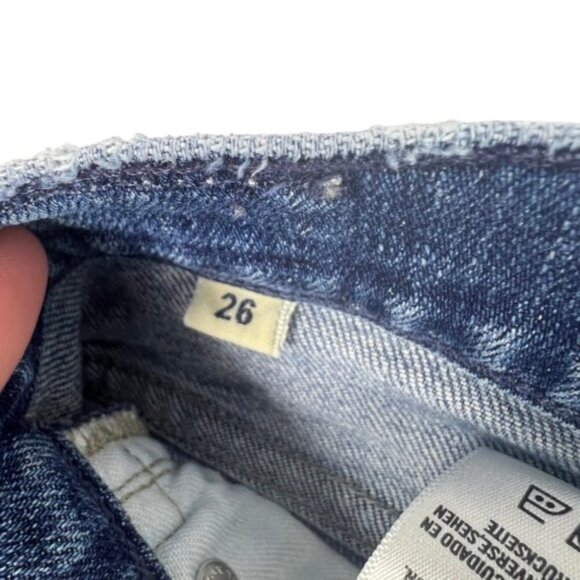 Citizens of Humanity Womens Boyfriend Cuttoff Jean Shorts Size‎ 26 Distressed - Picture 7 of 12